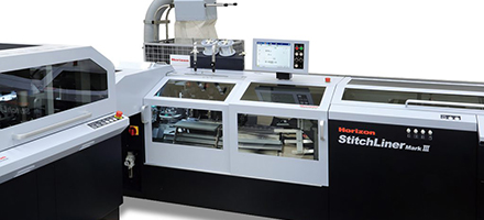 Брошюровальный комплекс для шитья на скобу Horizon StitchLiner Mark III